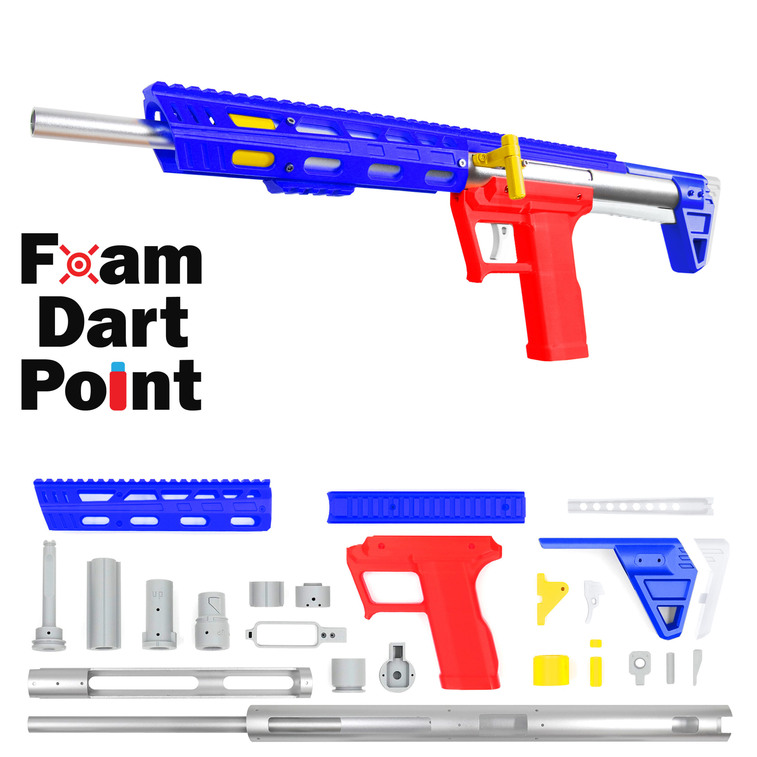 AKBM FC330 Pump and Bolt Action Springer Foam Blaster - Image 4