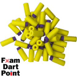 SK Nerf Studio Foam Dart – 1.3 gram – Half length Foam Darts